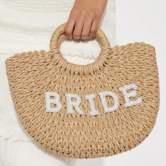 Handbags - BRIDE Woven Tote Bage